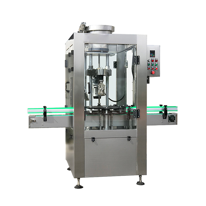 Automatic Single Head Plastic Bottle Ropp Screw Capping Machine